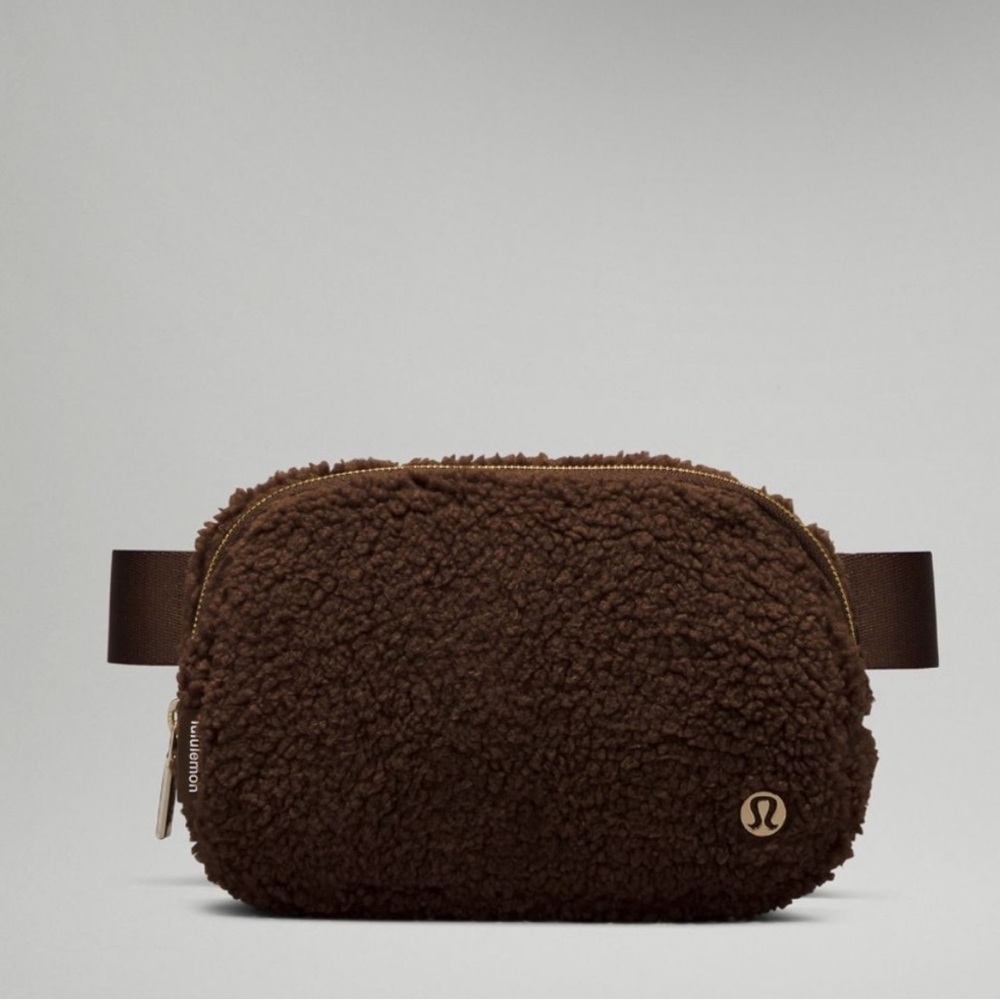 Lululemon Brown Earth/Good Fleece Belt Bag